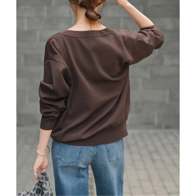 スピック＆スパン（Spick and Span）/《WEB限定 / 追加》ウォッシャブルクルーネックカーディガン