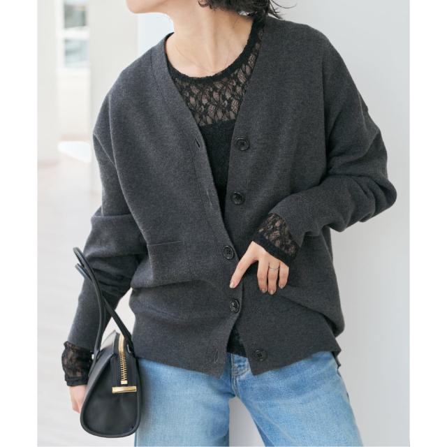 Spick and Span ストレッチレースクルーネックプルオーバー スピック＆スパン（Spick and Span）/ストレッチレースクルーネック