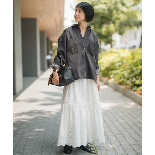 スピック＆スパン（Spick and Span）/5 1/2 SOFT DENIM SHIRT