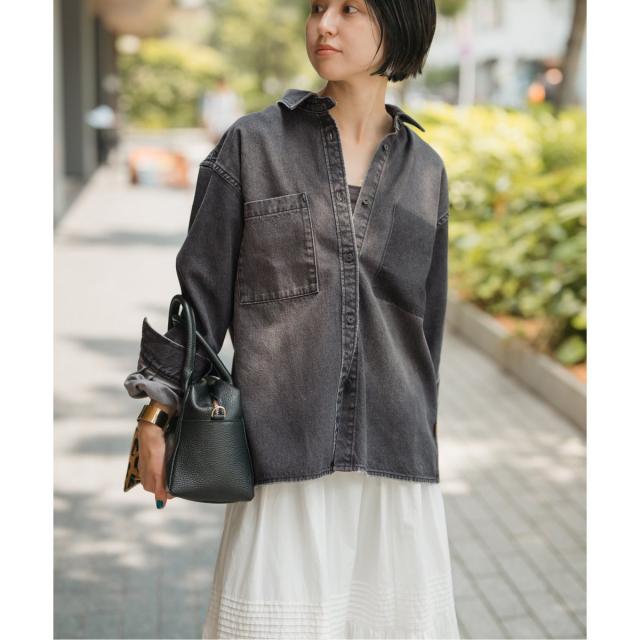 スピック＆スパン（Spick and Span）/5 1/2 SOFT DENIM SHIRT