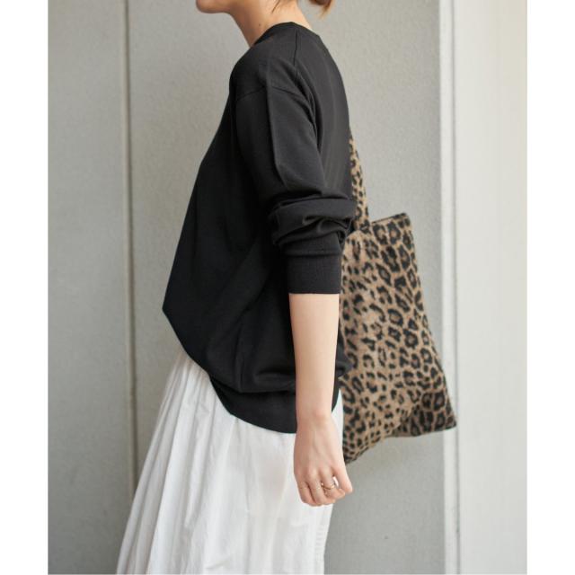 スピック＆スパン（Spick and Span）/《手洗い可 / 追加》18G クルーネックプルオーバー