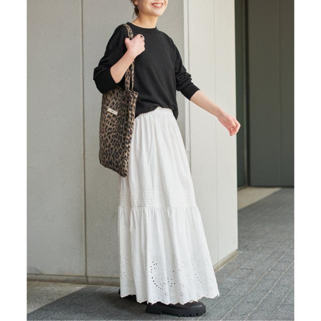 スピック＆スパン（Spick and Span）/《手洗い可 / 追加》18G クルーネックプルオーバー