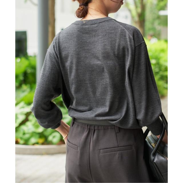 スピック＆スパン（Spick and Span）/《手洗い可 / 追加》18G クルーネックプルオーバー