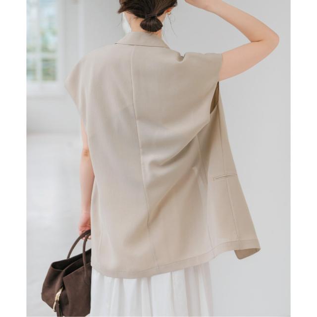 新品　Spick and Span ハイツイストドライクロスベスト　ブラック38 Spick & Span｜ハイツイストドライクロスベスト | Rakuten