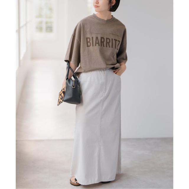 トップス Spick and Span /upper hightsBIG WIDE TEE Spick＆Span tシャツ upper hights/アッパーハイツ BIG WIDE TEE