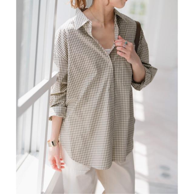 スピック＆スパン（Spick and Span）/刺繍オーバーシャツの通販はau