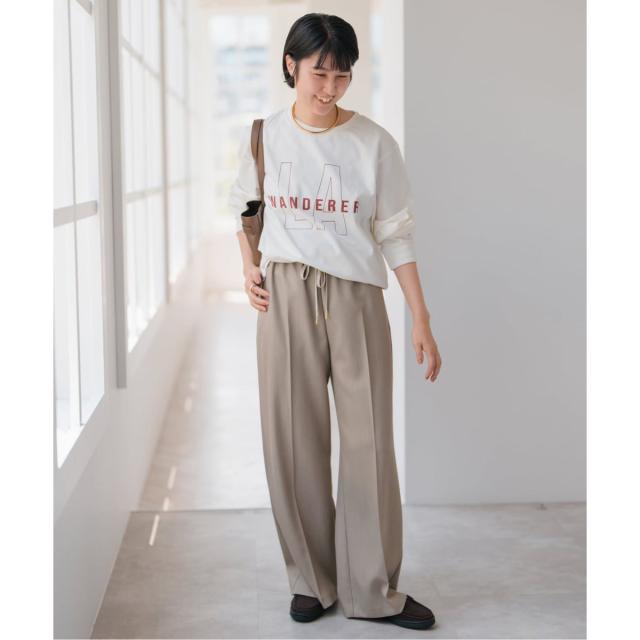 スピック＆スパン（Spick and Span）/《手洗い可》P/Wイージースラックスパンツ_6
