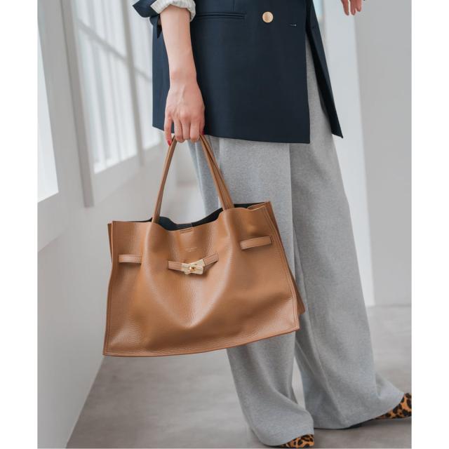 スピック＆スパン（Spick and Span）/《追加》VIOLAd’ORO イタリアンWフェイスレザートートバッグ L