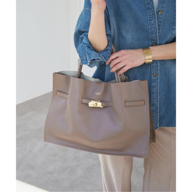 スピック＆スパン（Spick and Span）/《追加》VIOLAd’ORO イタリアンWフェイスレザートートバッグ L