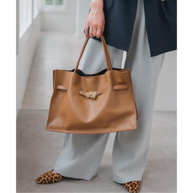 スピック＆スパン（Spick and Span）/《追加》VIOLAd’ORO イタリアンWフェイスレザートートバッグ L