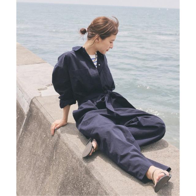 Spick and Span CO/PE天竺オールインワン 38 Spick and Span CO/PE天竺