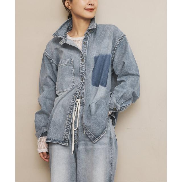 未使用Spick and Span 5 1/2 SOFT DENIM SHIRT WEB限定追加》5 1/2 SOFT DENIM SHIRT（シャツ／ブラウス