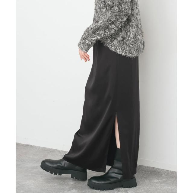 スピック＆スパン（Spick and Span）/《追加》サテンイージースカート