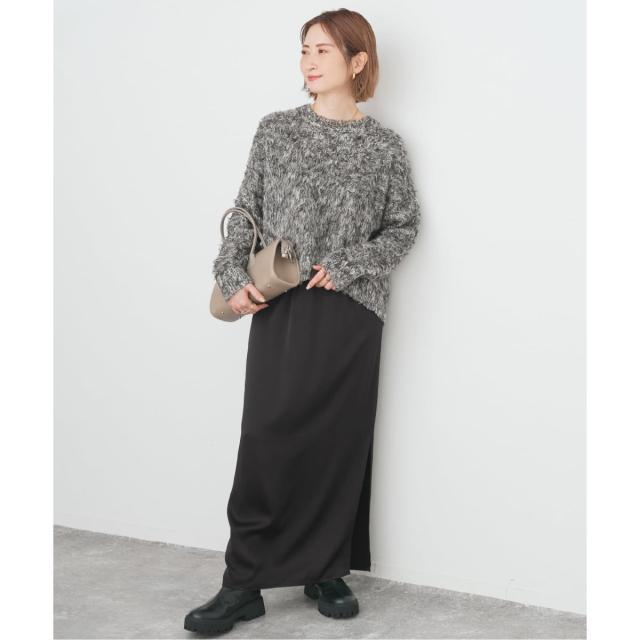 スピック＆スパン（Spick and Span）/《追加》サテンイージースカート