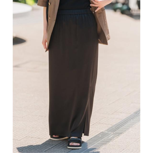 スピック＆スパン（Spick and Span）/《追加》サテンイージースカート