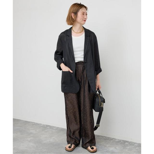 スピック＆スパン（Spick and Span）/《追加》ラミーミックスシアージャケット