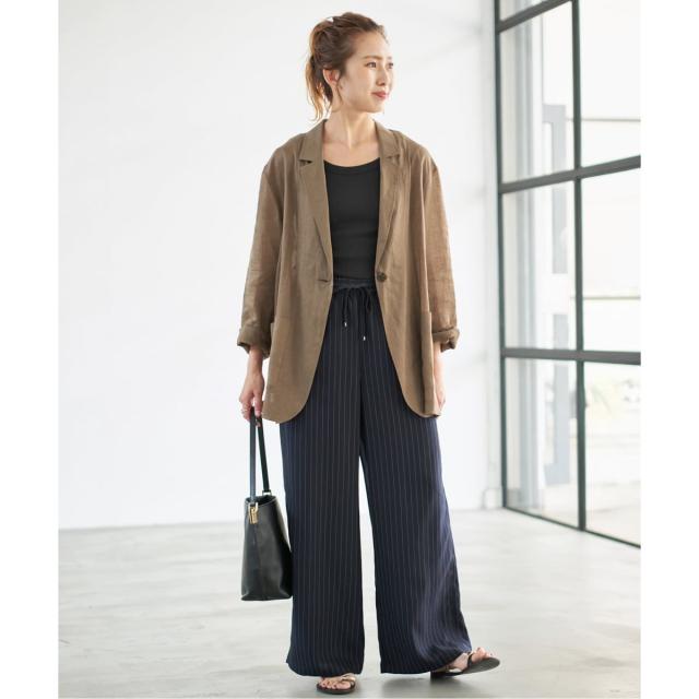 スピック＆スパン（Spick and Span）/《追加》ラミーミックスシアージャケット