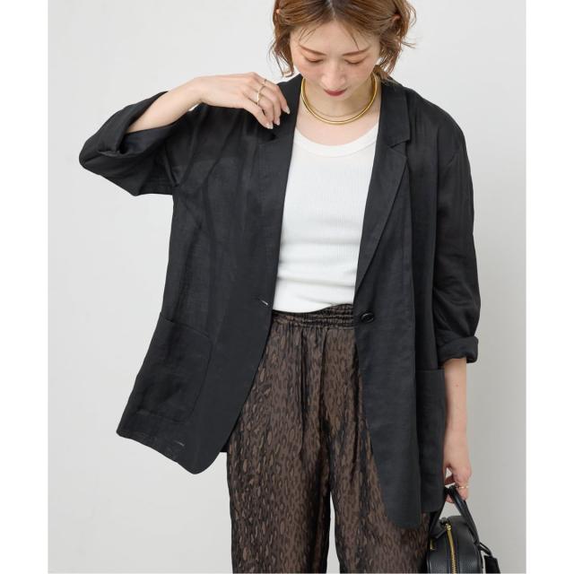 スピック＆スパン（Spick and Span）/《追加》ラミーミックスシアージャケット