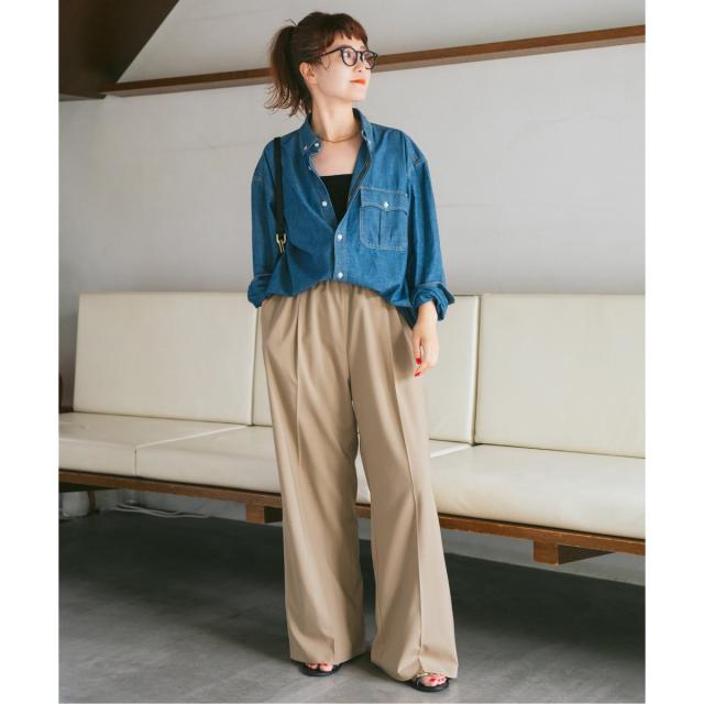 スピック＆スパン（Spick and Span）/《追加2》トロストレッチイージーパンツ