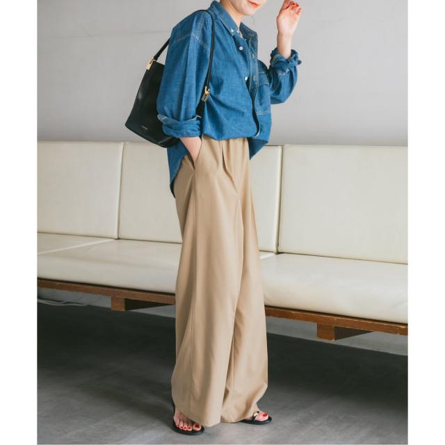 スピック＆スパン（Spick and Span）/《追加2》トロストレッチイージーパンツ