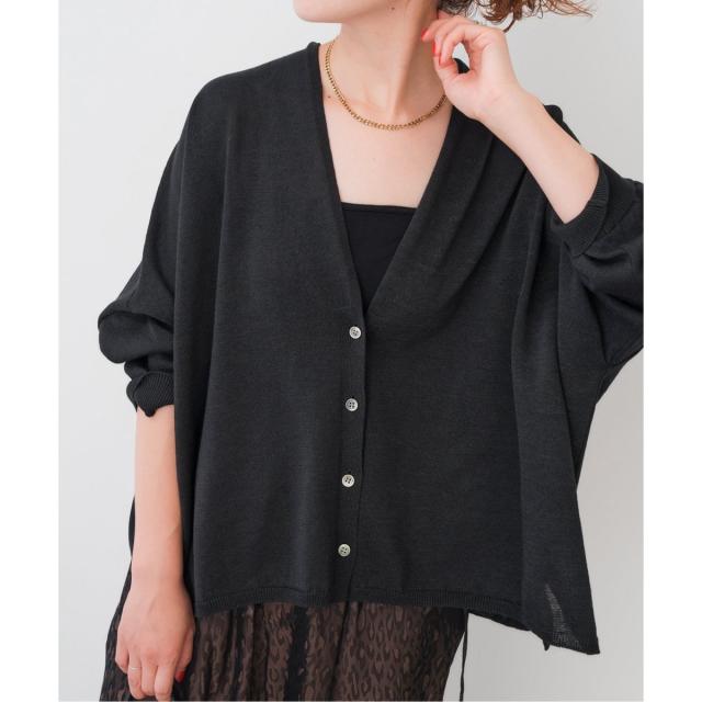 スピック＆スパン（Spick and Span）/コットンオーバーサイズカーディガン