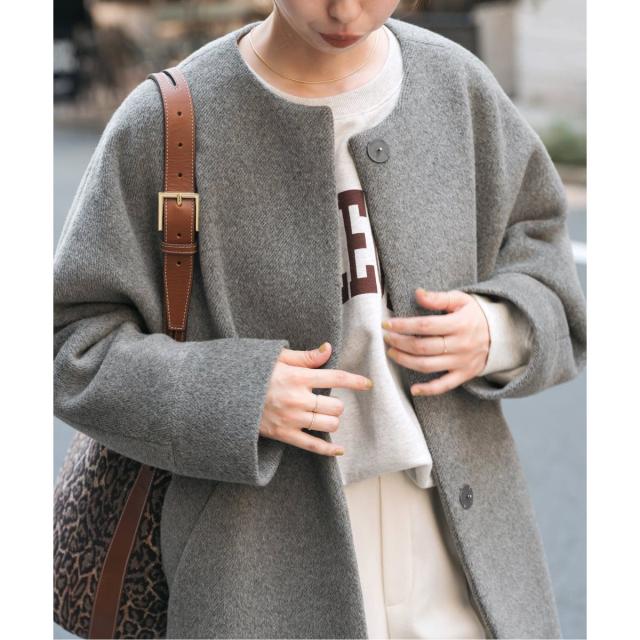 TICCA ティッカ テントコート ピーコート スピック＆スパン ベージュ