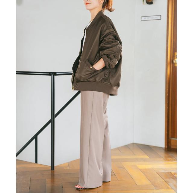 スピック＆スパン（Spick and Span）/ナイロンダブルジップブルゾンの