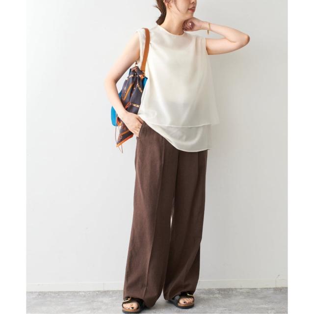 スピック＆スパン（Spick and Span）/《WEB限定 / 追加》manipuri/マニプリ スカーフセットバケツバッグ*