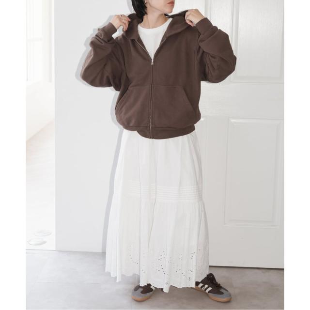 spick and Span 今季パーカー　ブラウン spick and Span 今季パーカー ブラウン - メルカリ