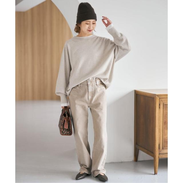 スピック＆スパン（Spick and Span）/《追加》CHESSルーズボートネックプルオーバー