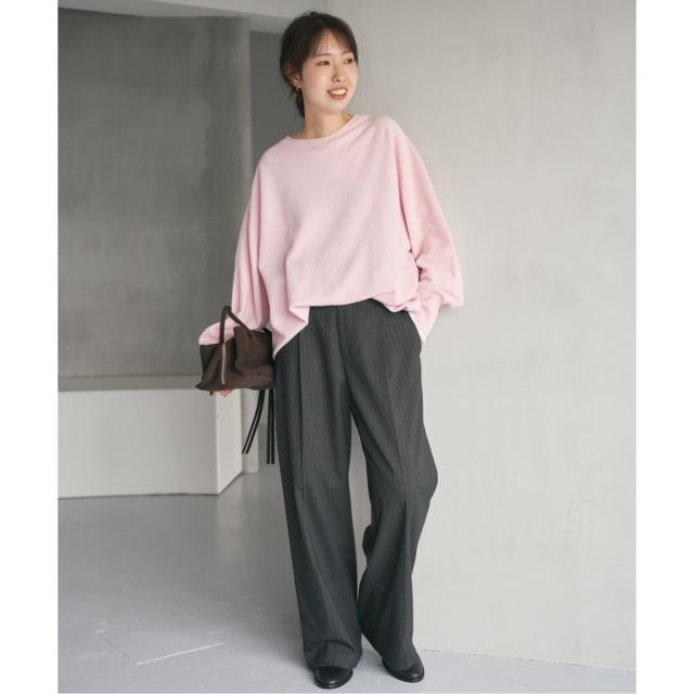 スピック＆スパン（Spick and Span）/《追加》CHESSルーズボートネックプルオーバー