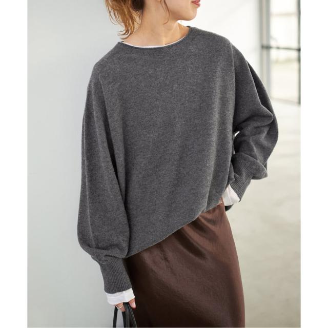 スピック＆スパン（Spick and Span）/《追加》CHESSルーズボートネックプルオーバー