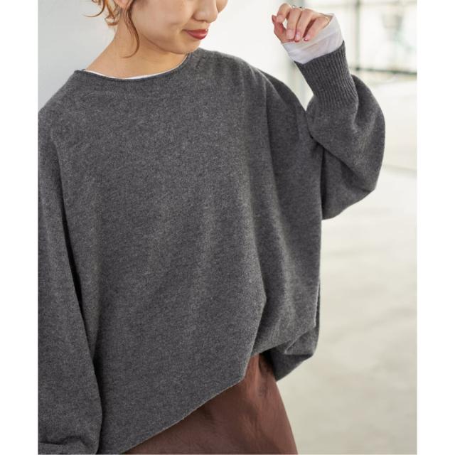 スピック＆スパン（Spick and Span）/《追加》CHESSルーズボートネックプルオーバー