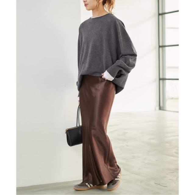 スピック＆スパン（Spick and Span）/《追加》CHESSルーズボートネックプルオーバー