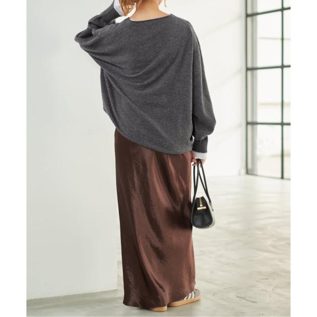 スピック＆スパン（Spick and Span）/《追加》CHESSルーズボートネックプルオーバー