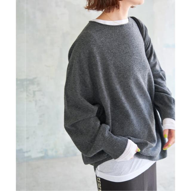 スピック＆スパン（Spick and Span）/《追加》CHESSルーズボートネックプルオーバー