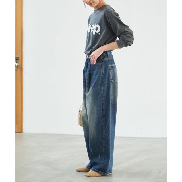 スピック＆スパン（Spick and Span）/5 1/2 TUCKBARREL DENIMの通販は