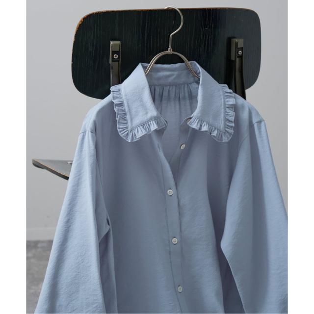 スピック＆スパン（Spick and Span）/《追加》フリルカラーブラウスの