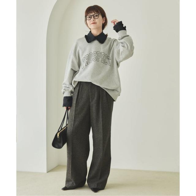 スピック＆スパン（Spick and Span）/《追加》フリルカラーブラウスの