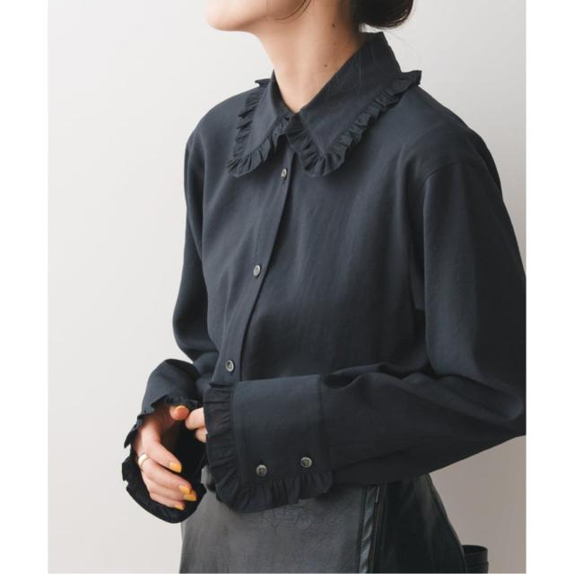 スピック＆スパン（Spick and Span）/《追加》フリルカラーブラウスの