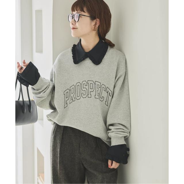 スピック＆スパン（Spick and Span）/《追加》フリルカラーブラウスの