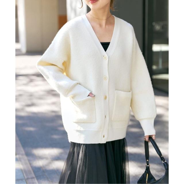 スピック＆スパン（Spick and Span）/《追加》ブークレダブルフェイスカーディガン