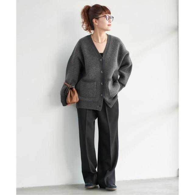 スピック＆スパン（Spick and Span）/《追加》ブークレダブルフェイスカーディガン