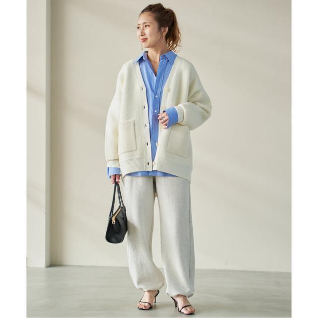 スピックアンドスパン　新品タグ付きカーディガン　グレー スピックアンドスパン 新品タグ付きカーディガン グレー