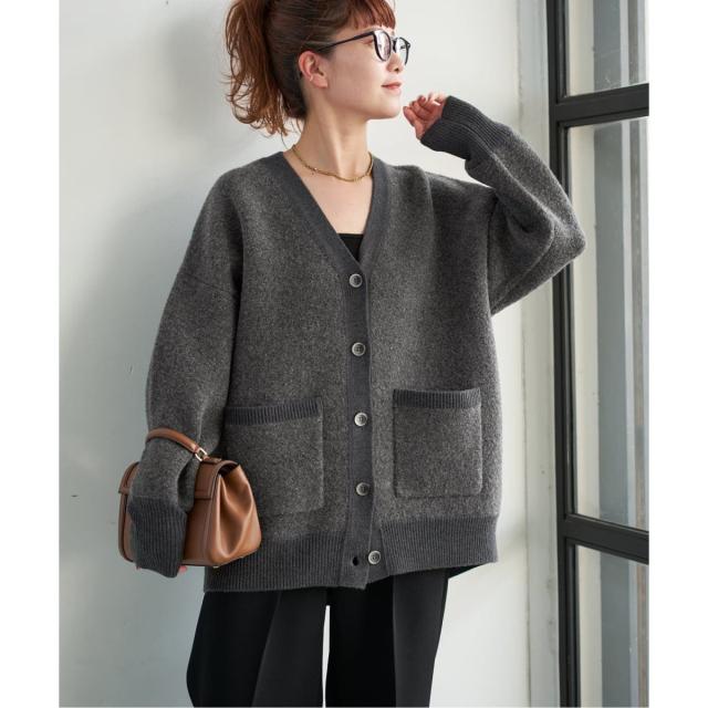 スピック＆スパン（Spick and Span）/《追加》ブークレダブルフェイスカーディガン
