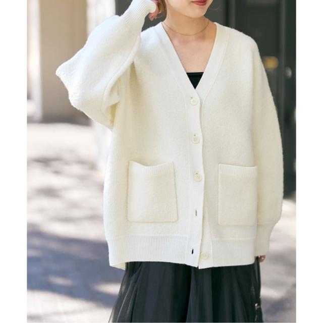 スピック＆スパン（Spick and Span）/《追加》ブークレダブルフェイスカーディガン