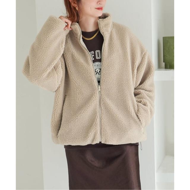 スピック＆スパン（Spick and Span）/《WEB限定カラー有り》リバーシブルボアブルゾン