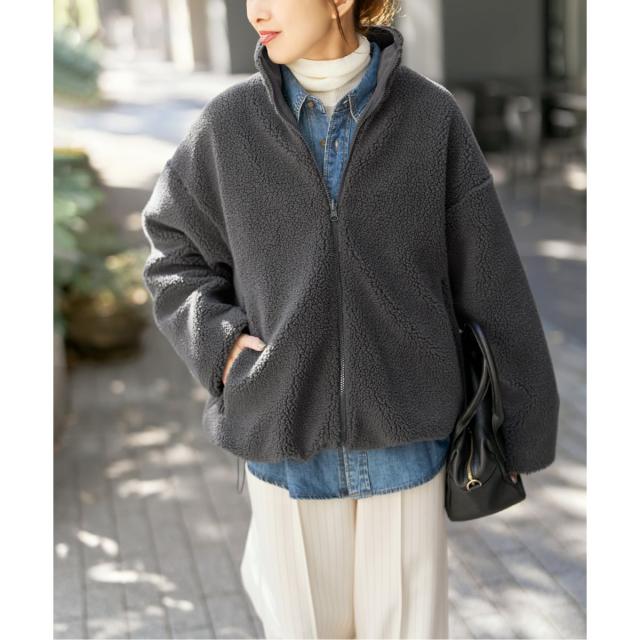 スピック＆スパン（Spick and Span）/《WEB限定カラー有り》リバーシブルボアブルゾン