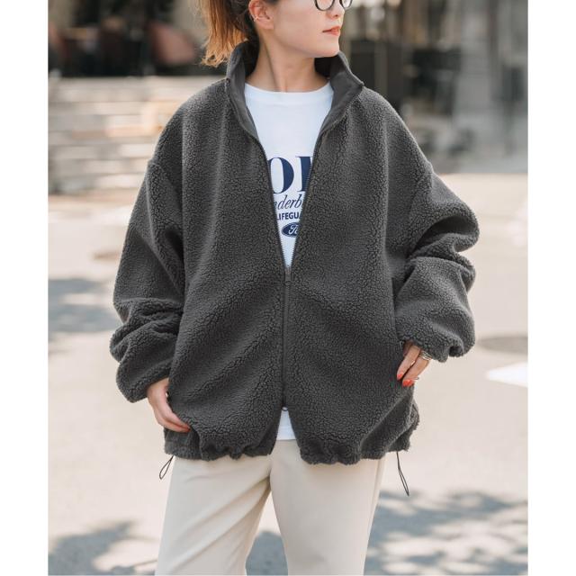 スピック＆スパン（Spick and Span）/《WEB限定カラー有り》リバーシブルボアブルゾン