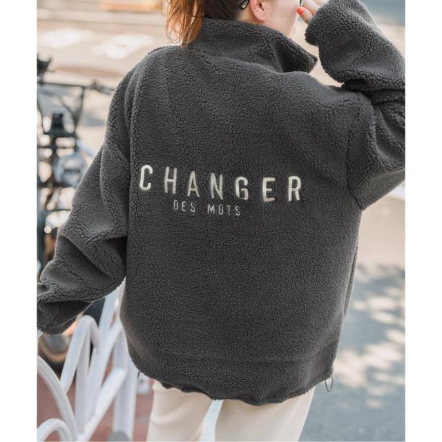 スピック＆スパン（Spick and Span）/《WEB限定カラー有り》リバーシブルボアブルゾン